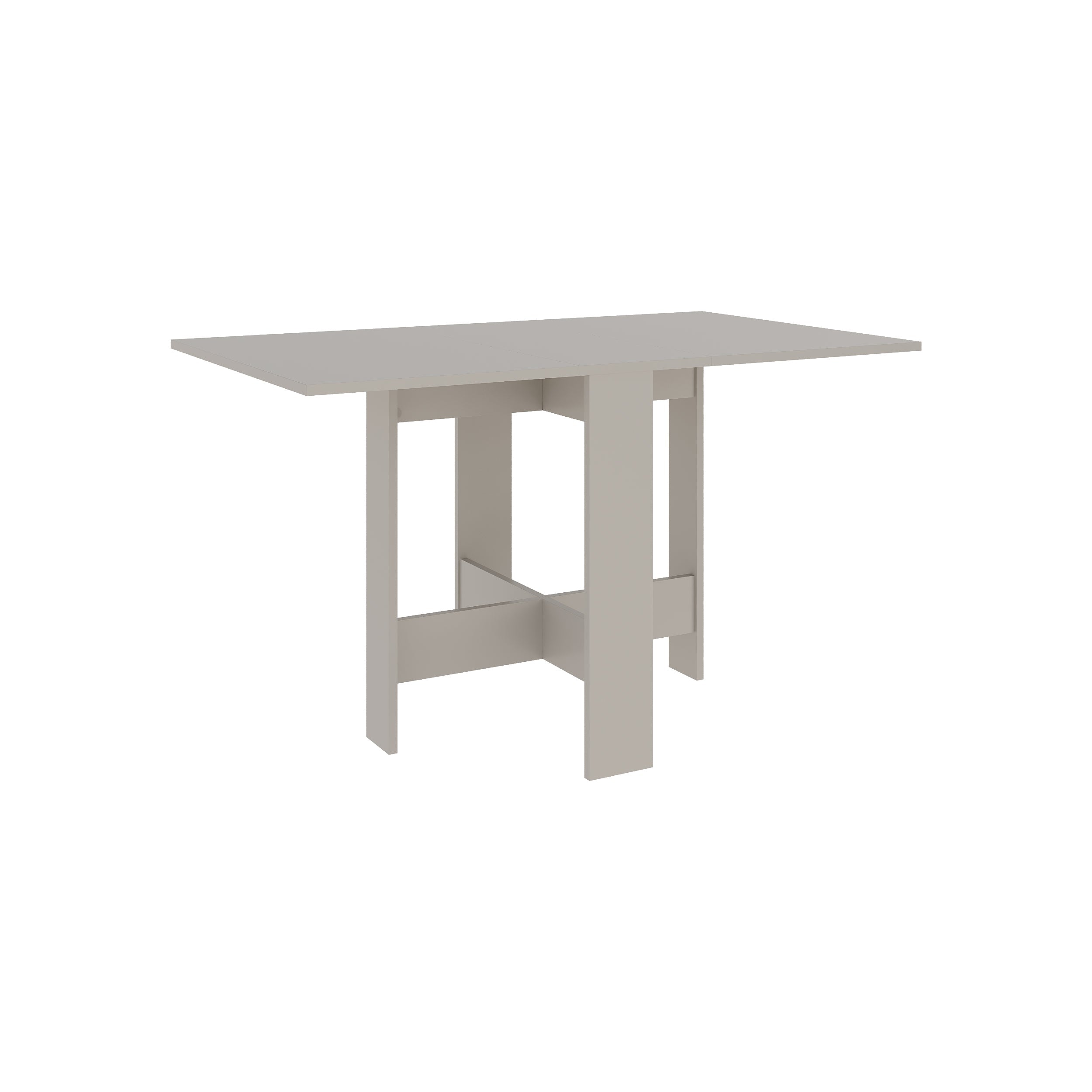 Table de salle à manger Artemio - Pliante - Fini grès