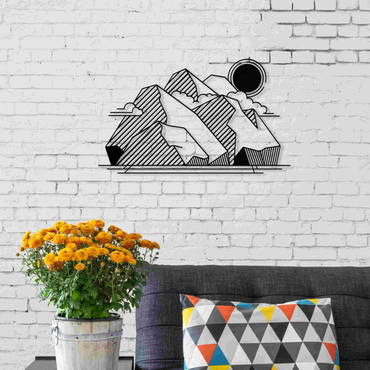 Decortieliving - Metal Wall Art No.18 View