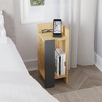 Decortieliving - Elos Modern Bedside Table Right Module 25cm Narrow