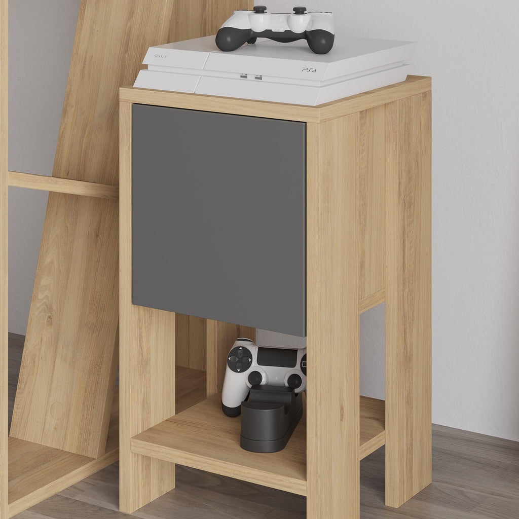 Decortieliving - Ema Modern Bedside Table Bedroom Furniture 30cm Width