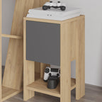 Decortieliving - Ema Modern Bedside Table Bedroom Furniture 30cm Width