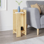 Decortieliving - Elos Modern Bedside Table Right Module 25cm Narrow