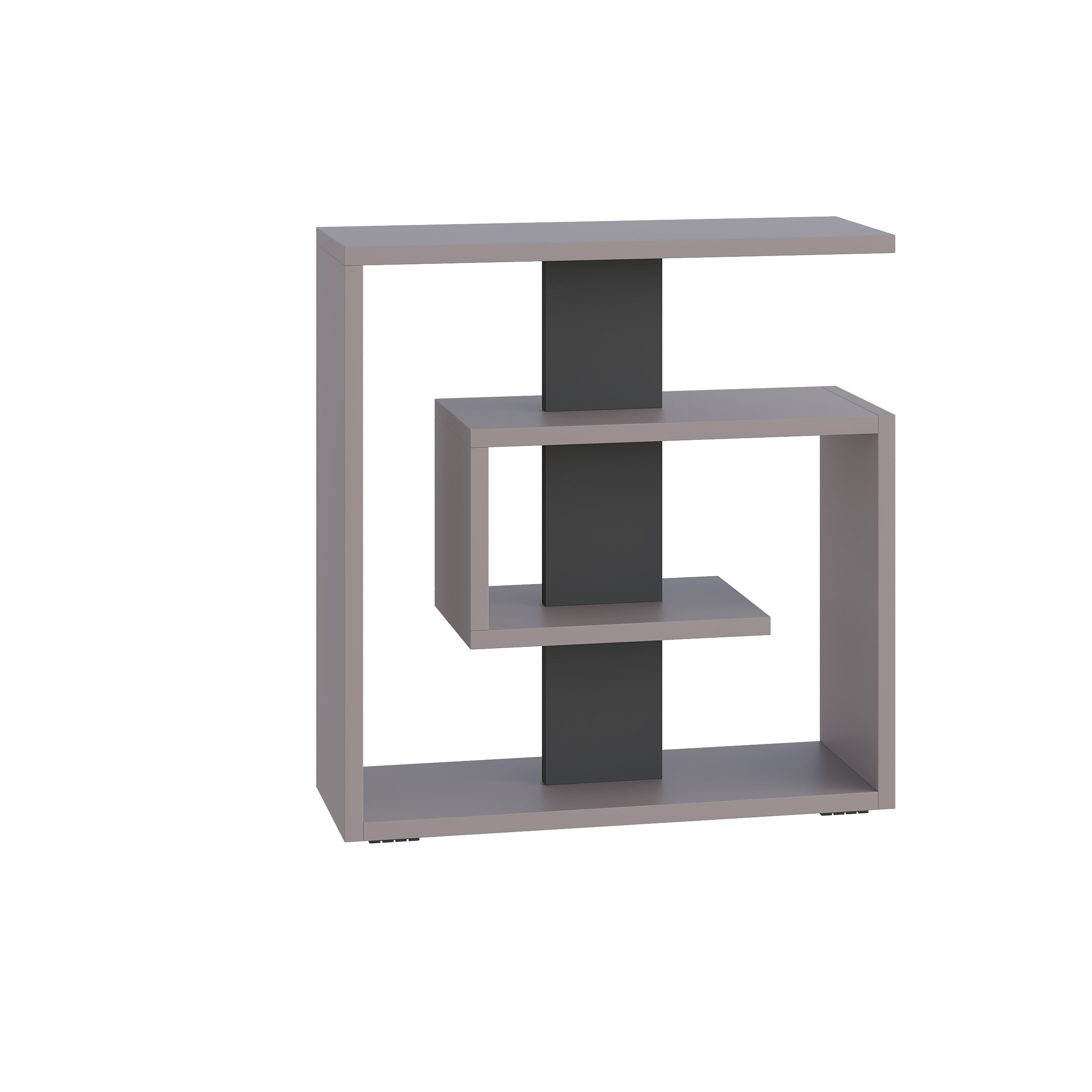 Decortieliving - Saly Modern Side End Table Multipurpose With Creativeness H 57cm 3 Tier