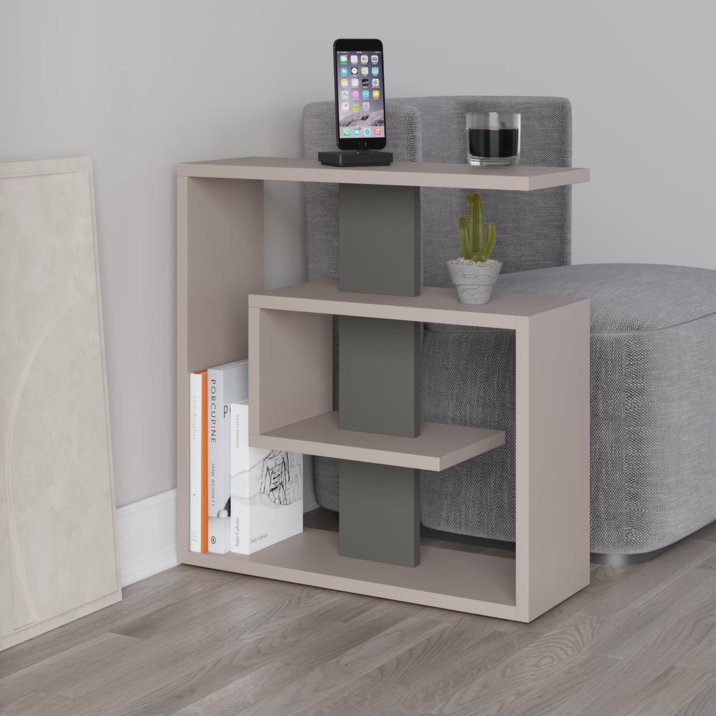 Decortieliving - Saly Modern Side End Table Multipurpose With Creativeness H 57cm 3 Tier
