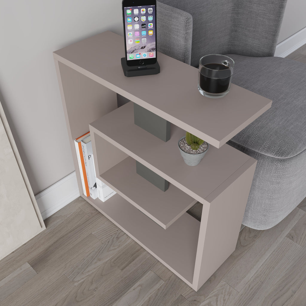 Decortieliving - Saly Modern Side End Table Multipurpose With Creativeness H 57cm 3 Tier