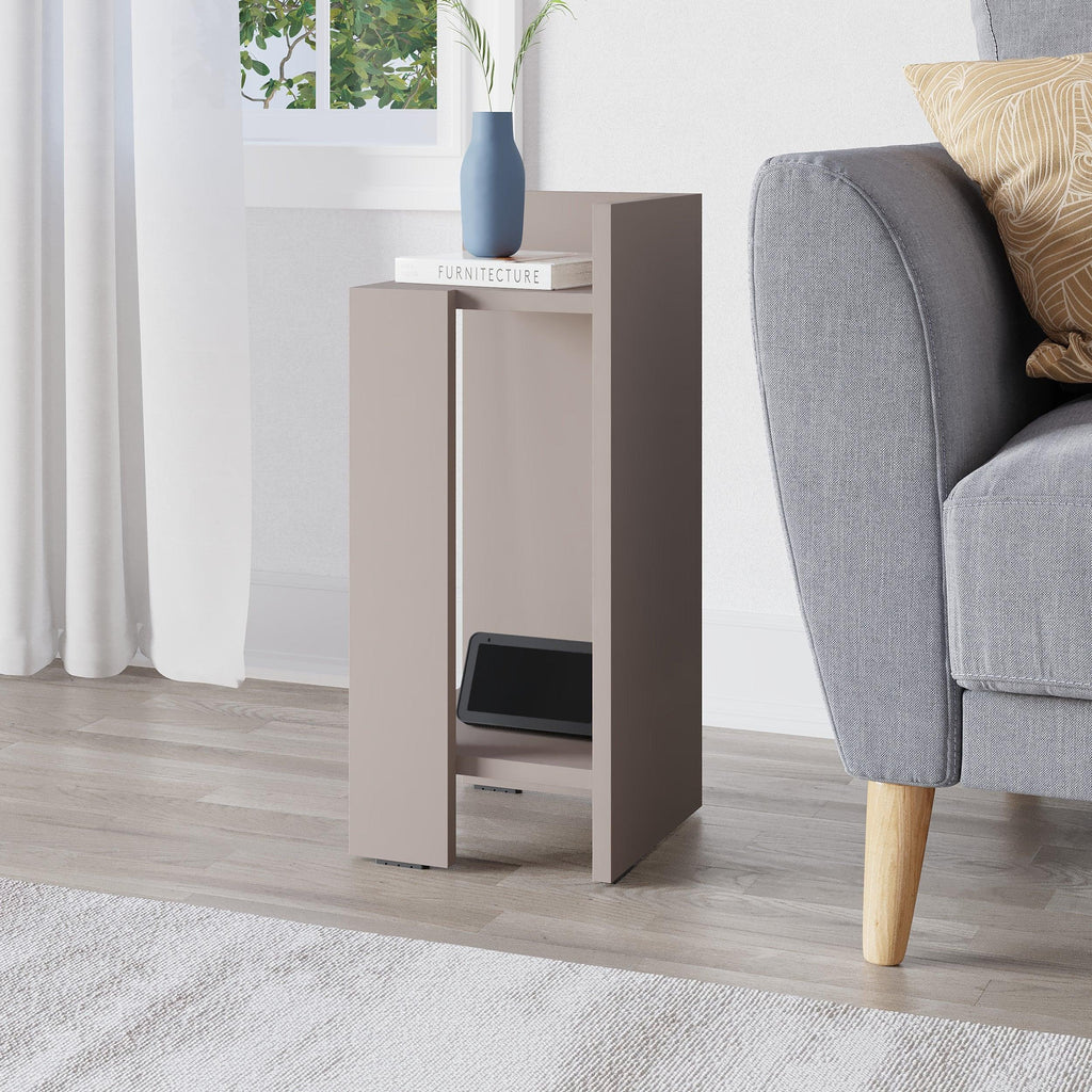 Decortieliving - Elos Modern Bedside Table Right Module 25cm Narrow