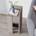 Decortieliving - Elos Modern Bedside Table Right Module 25cm Narrow