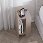 Decortieliving - Elos Modern Bedside Table Left Module 25cm Narrow