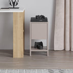 Decortieliving - Ema Modern Bedside Table Bedroom Furniture 30cm Width
