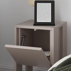 Decortieliving - Ema Modern Bedside Table Bedroom Furniture 30cm Width