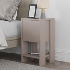 Decortieliving - Ema Modern Bedside Table Bedroom Furniture 30cm Width