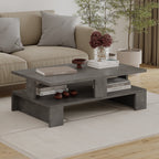 Decortieliving - Mansu Modern Coffee Table Multipurpose H 27.5cm