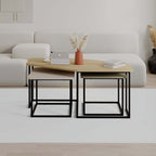 Decortieliving - Nesty Modern Coffee Table 3 Pieces
