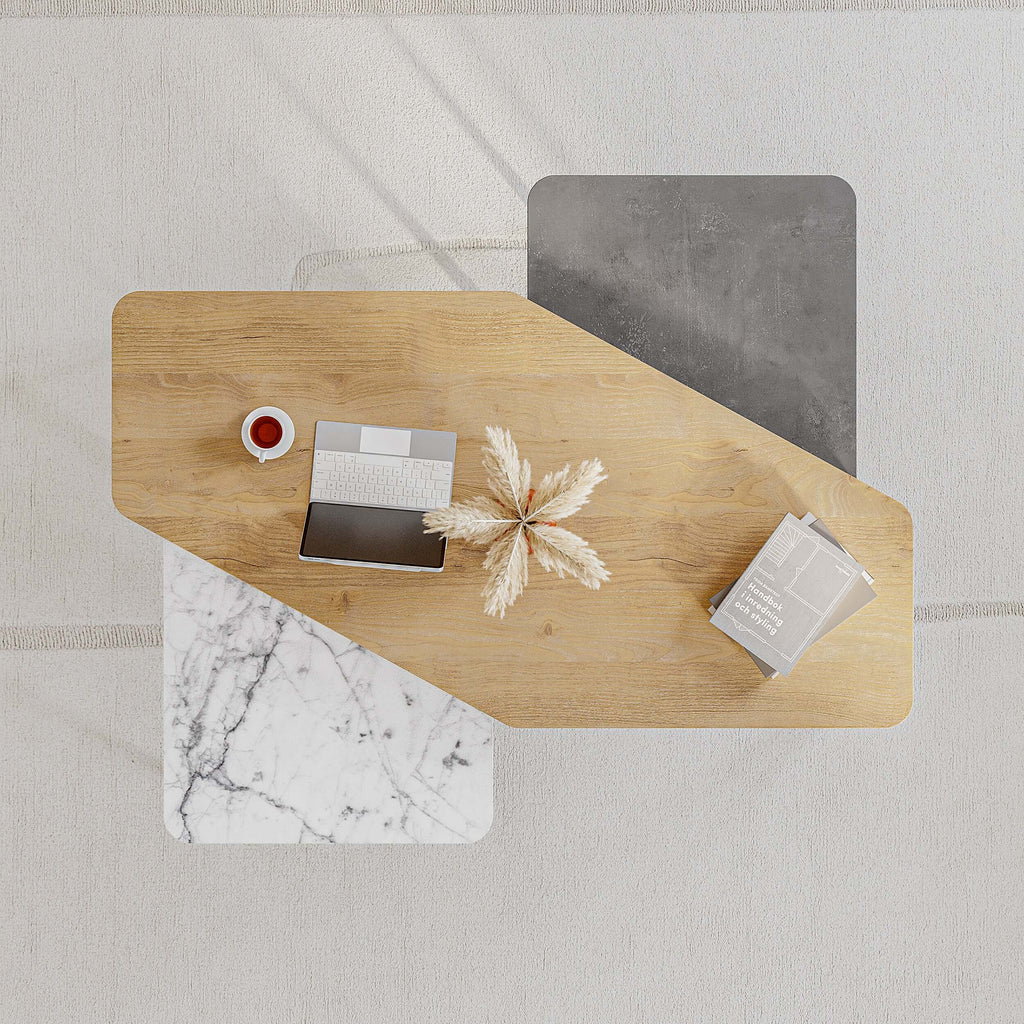 Decortieliving - Nesty Modern Coffee Table 3 Pieces