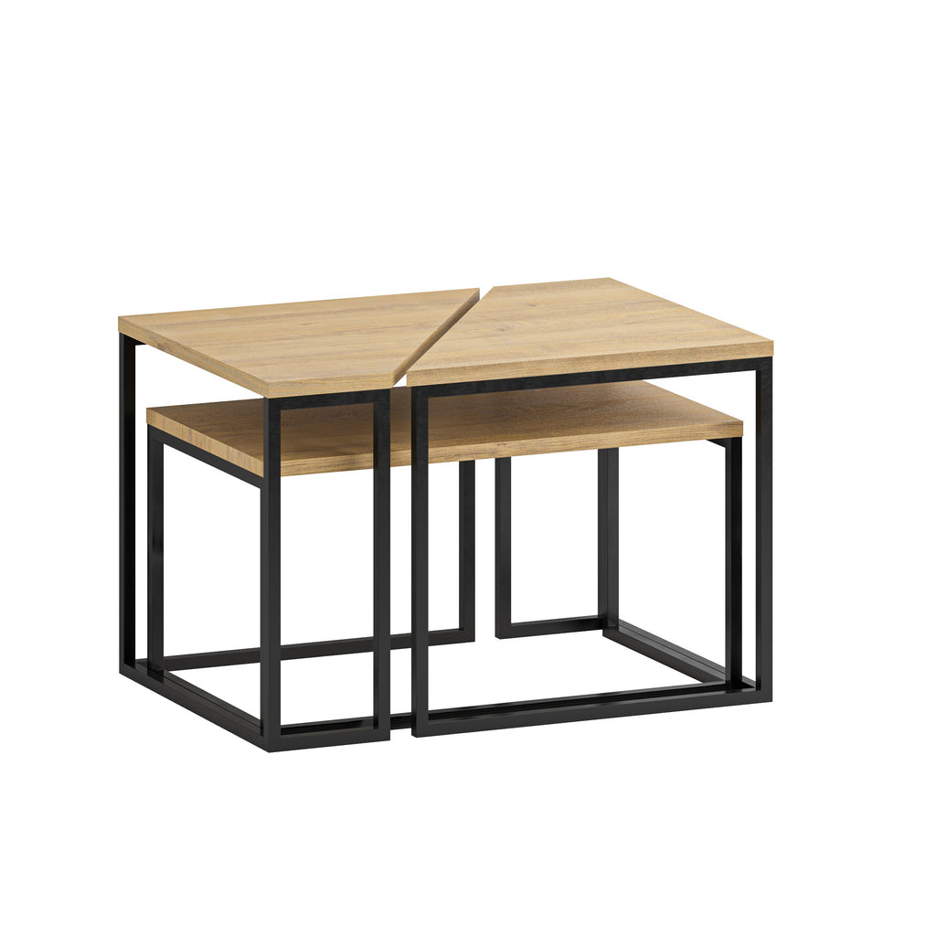 Decortieliving - Ohlady Modern Coffee Table Multipurpose H 41.8cm