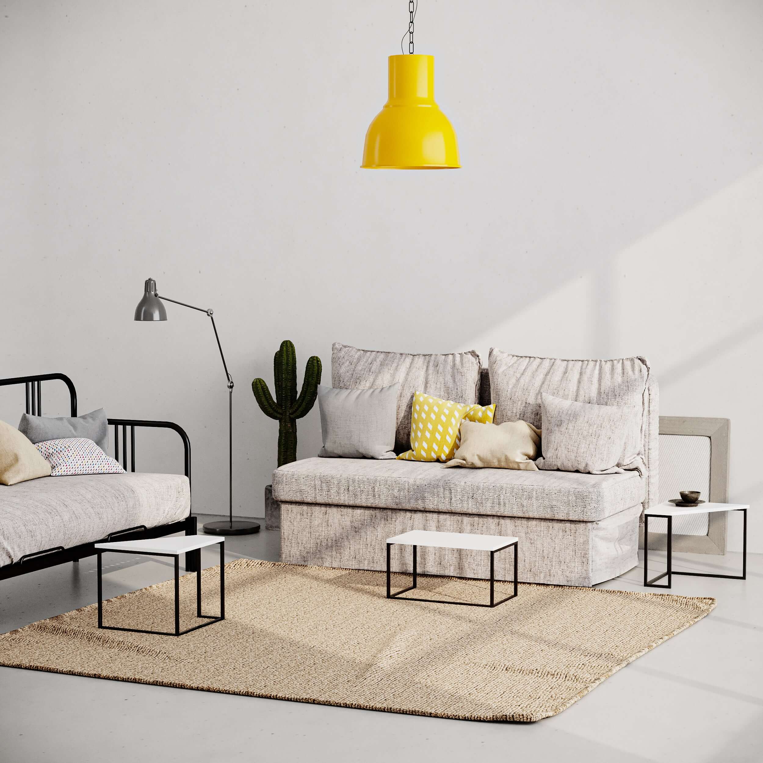 Decortieliving - Ohlady Modern Coffee Table Multipurpose H 41.8cm