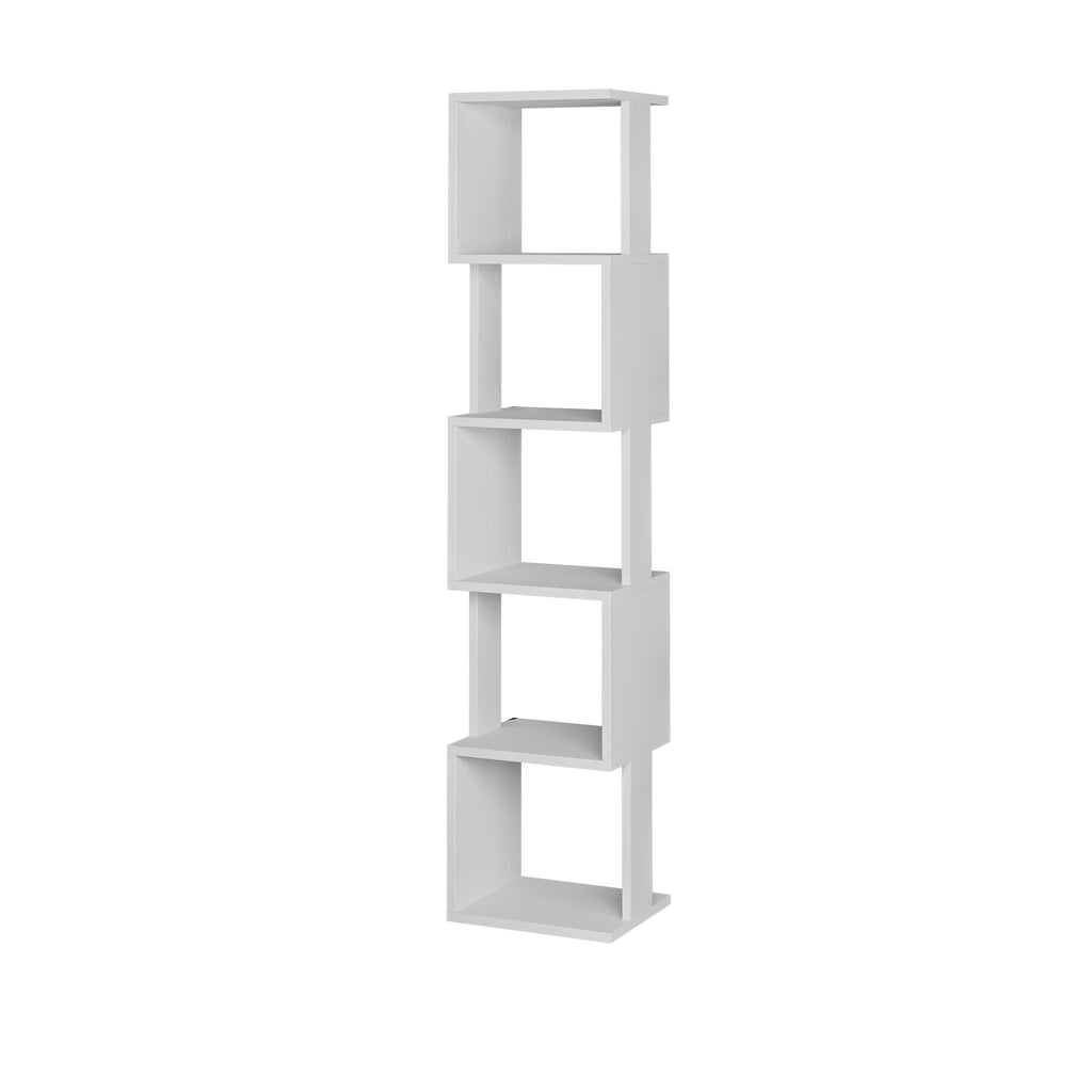Decortieliving - Piri Modern Bookcase Display Unit Tall 161cm
