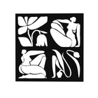 Decortieliving - Aitus Modern Metal Wall Art Home Decorative Ornament