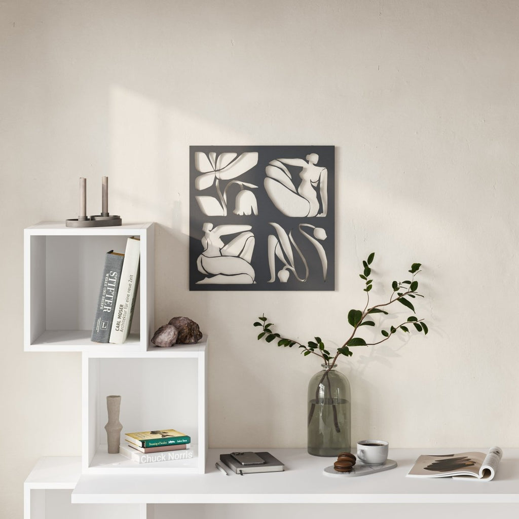 Decortieliving - Aitus Modern Metal Wall Art Home Decorative Ornament