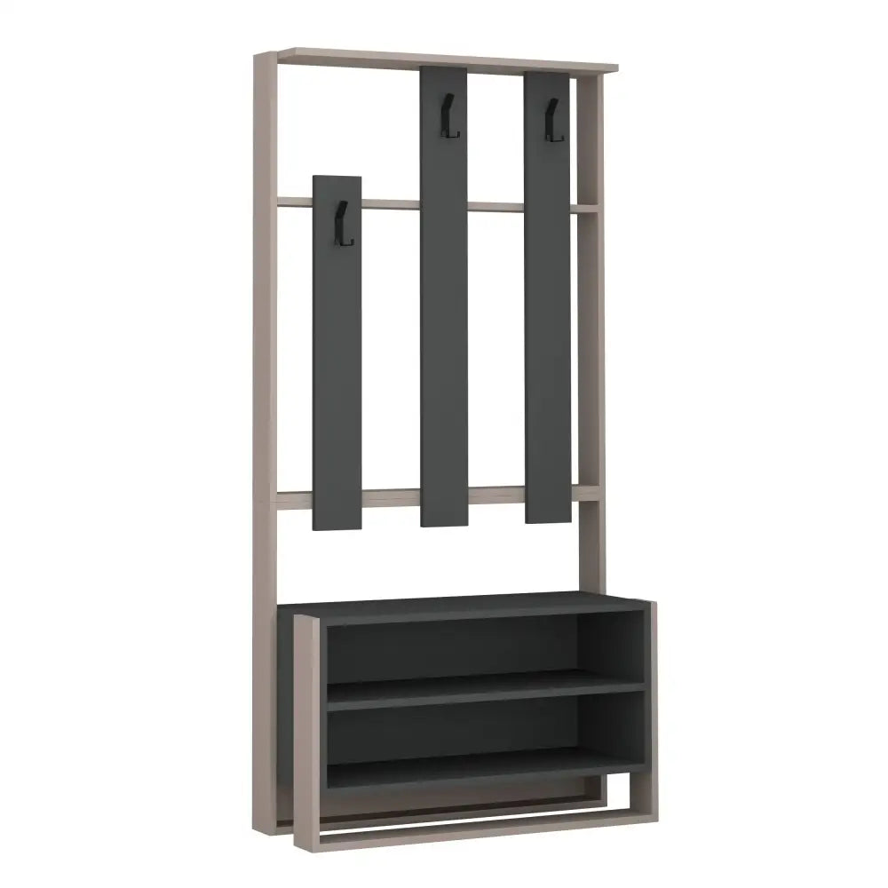 Decortieliving - Chester Hall Stand Shoe Rack Multipurpose Hanger