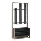 Decortieliving - Chester Hall Stand Shoe Rack Multipurpose Hanger
