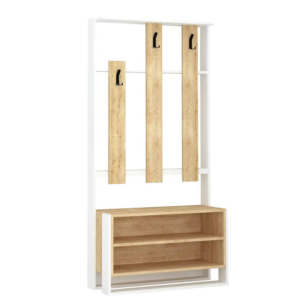 Decortieliving - Chester Hall Stand Shoe Rack Multipurpose Hanger