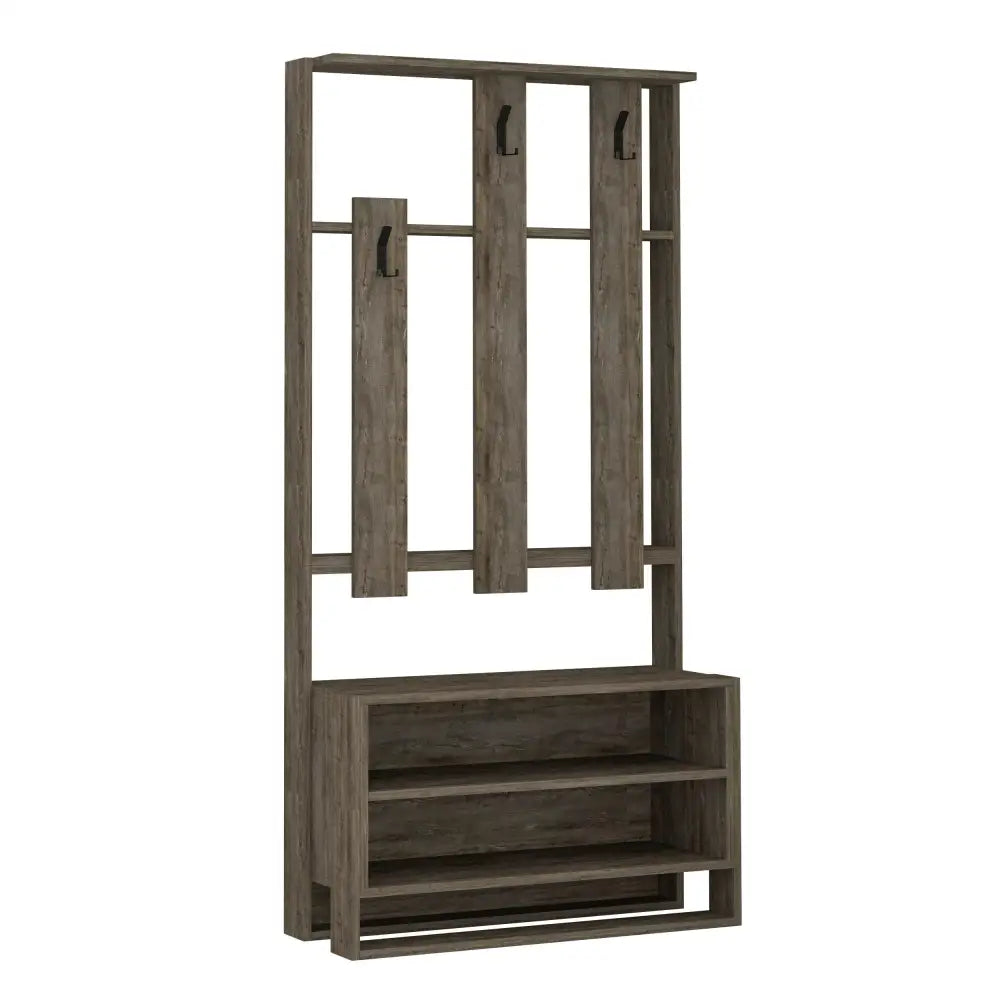 Decortieliving - Chester Hall Stand Shoe Rack Multipurpose Hanger