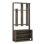 Decortieliving - Chester Hall Stand Shoe Rack Multipurpose Hanger