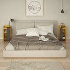 Decortieliving - Elos Modern Bedside Table Left And Right 25cm Narrow