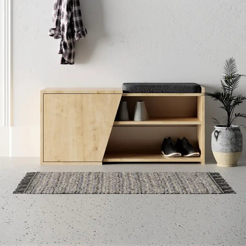 Decortieliving - Fiona Shoe Storage With Bench Width 104 cm