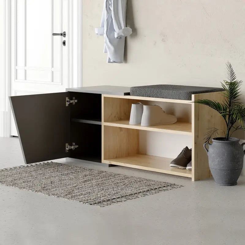Decortieliving - Fiona Shoe Storage With Bench Width 104 cm