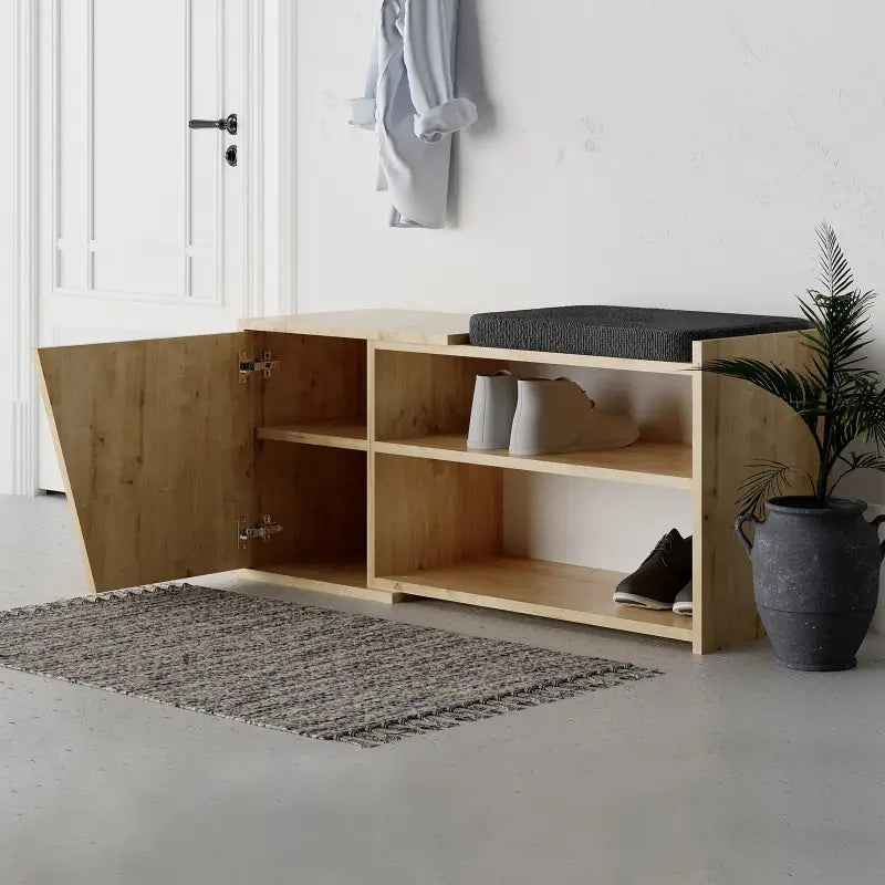 Decortieliving - Fiona Shoe Storage With Bench Width 104 cm