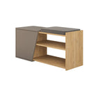 Decortieliving - Fiona Shoe Storage With Bench Width 104 cm