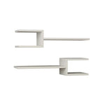 Decortieliving - Fork Modern Floating Shelf Set 18.2cm Short