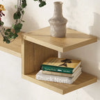 Decortieliving - Fork Modern Floating Shelf Set 18.2cm Short