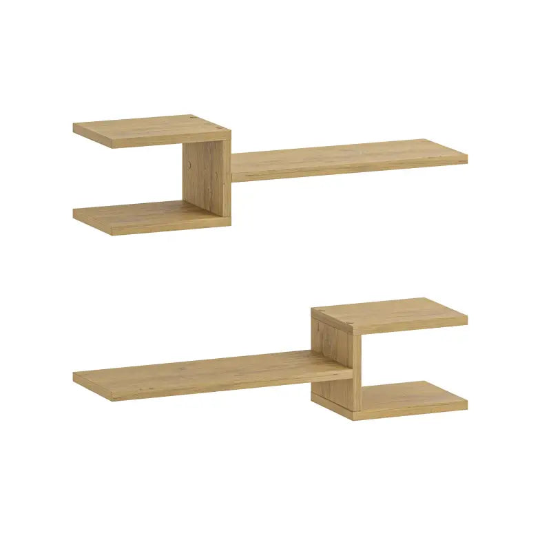Decortieliving - Fork Modern Floating Shelf Set 18.2cm Short