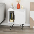 Decortieliving - Glynn Modern Bedside Table Width Bedroom Furniture 50.2cm