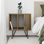 Decortieliving - Glynn Modern Bedside Table Width Bedroom Furniture 50.2cm