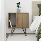Decortieliving - Glynn Modern Bedside Table Width Bedroom Furniture 50.2cm