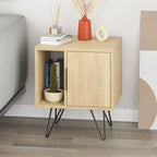 Decortieliving - Glynn Modern Bedside Table Width Bedroom Furniture 50.2cm
