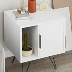 Decortieliving - Glynn Modern Bedside Table Width Bedroom Furniture 50.2cm
