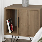 Decortieliving - Glynn Modern Bedside Table Width Bedroom Furniture 50.2cm
