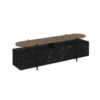 Decortieliving - Hanley Modern TV Stand Multimedia Centre TV Unit With Storage Cabinet 160cm