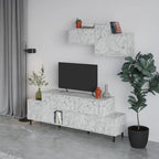 Decortieliving - Hermes Modern TV Stand Multimedia Centre TV Unit With Storage Cabinet 171.2 cm