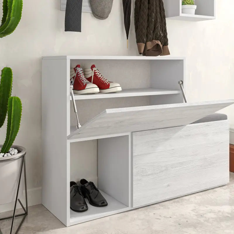 Decortieliving - Holdon Shoe Cabinet Hanger With Shelves