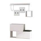 Decortieliving - Holdon Shoe Cabinet Hanger With Shelves
