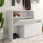 Decortieliving - Holdon Shoe Cabinet Hanger With Shelves