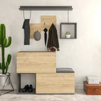 Decortieliving - Holdon Shoe Cabinet Hanger With Shelves