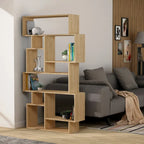 Decortieliving - Karmato Modern Bookcase Display Unit Tall 168.5cm