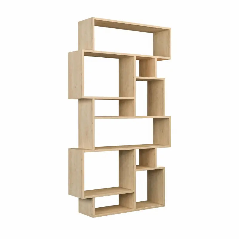 Decortieliving - Karmato Modern Bookcase Display Unit Tall 168.5cm